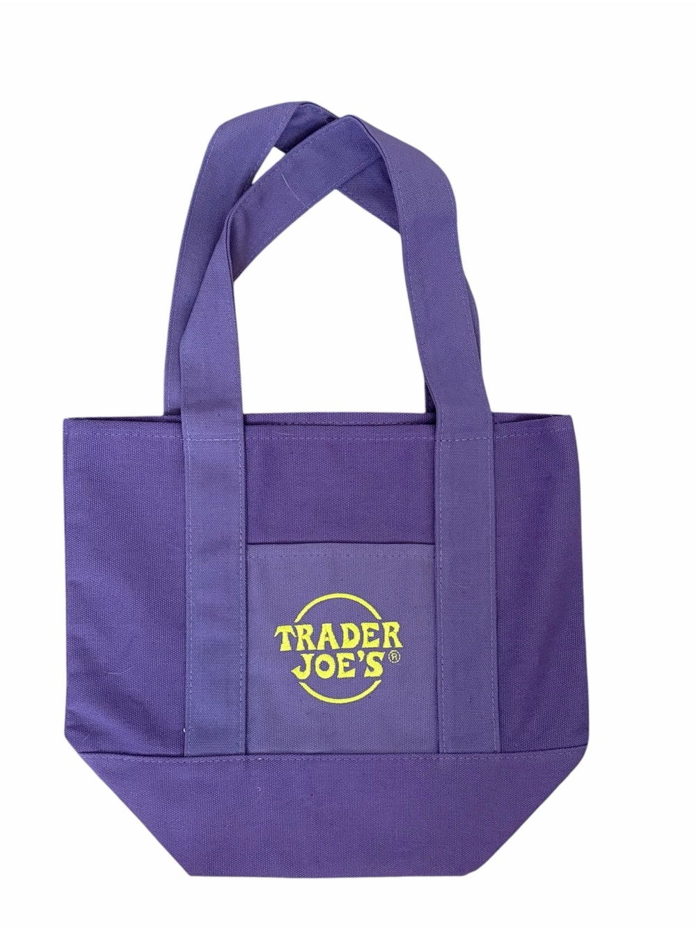 Trader Joe’s Purple Canvas Tote Bag